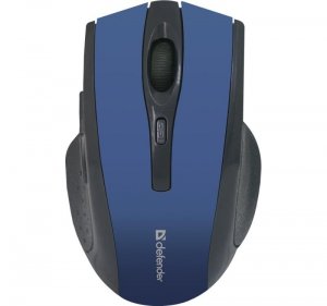 Mysz bezprzewodowa Defender ACCURA MM-665 optyczna 1600dpi 6P niebieska
