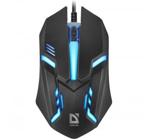 Mysz przewodowa Defender CYBER MB-560L 1200dpi 3P USB czarna