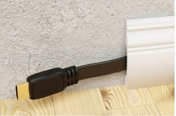 Kabel HDMI PŁASKI 2.0 UltraHD 4K 60Hz Goobay 2m