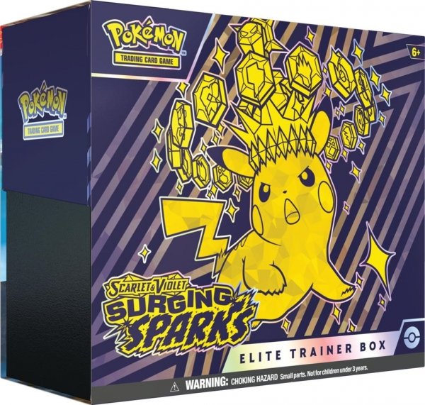 Pokémon TCG: Scarlet &amp; Violet - Surging Sparks - Elite Trainer Box