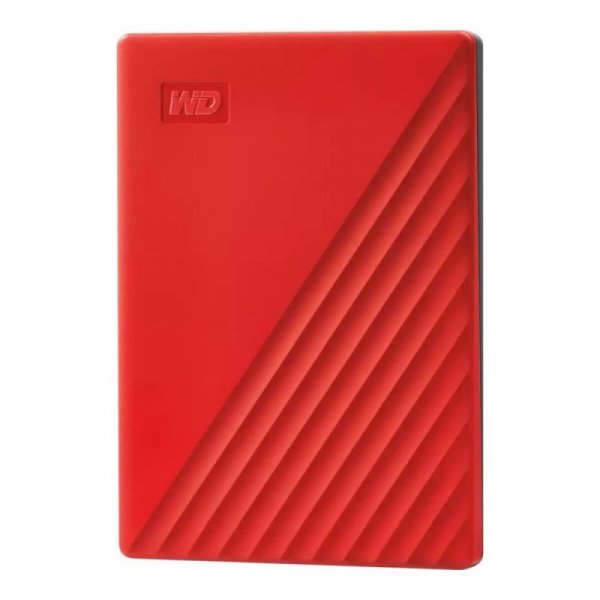 Dysk zewnętrzny WD My Passport 6TB USB3.2 Gen 1 Czerwony