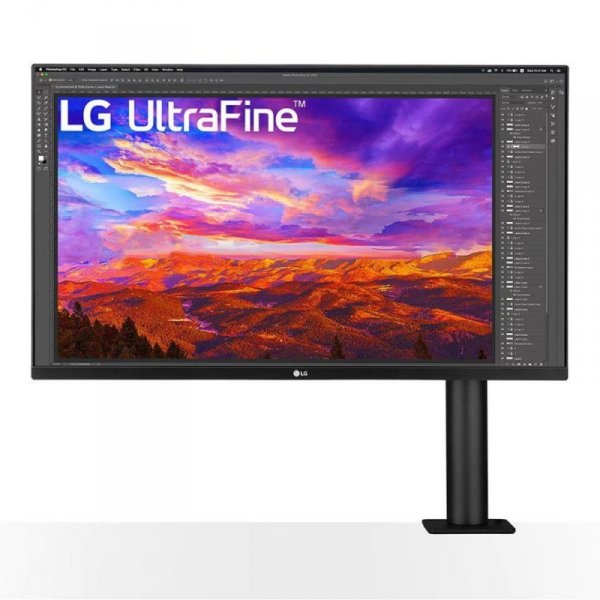Monitor LG 31,5&quot; UltraFine 32UN880P-B Ergo 4K UHD 2xHDMI DP 2xUSB 3.0 USB-C głośniki 5W