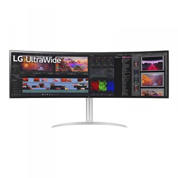 Monitor LG 49&quot; UltraWide 49WQ95C-W 2xHDMI DP 2x USB 3.0 USB-C