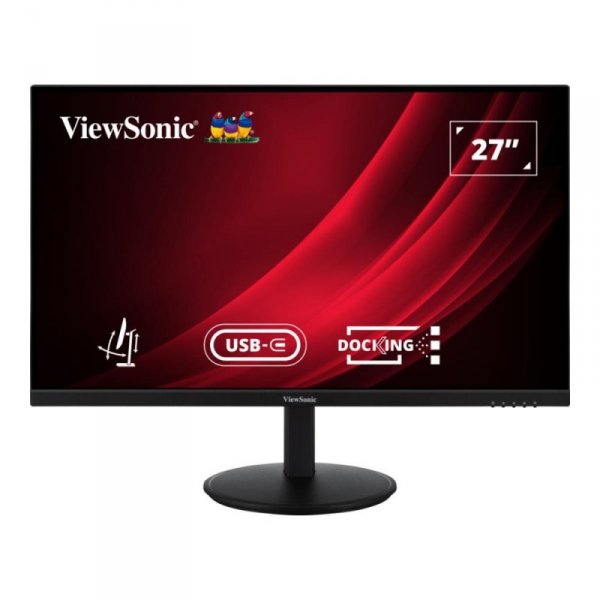 Monitor ViewSonic 27&quot; VG2709U-2K IPS QHD 100Hz HDMI 2xDP 2xUSB-A USB-B USB-C RJ-45 głośniki