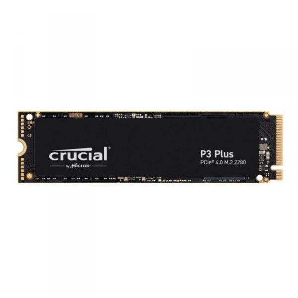 Dysk SSD Crucial P3 plus 500GB M.2 PCIe 3.0 NVMe 2280 (4700/1900MB/s)