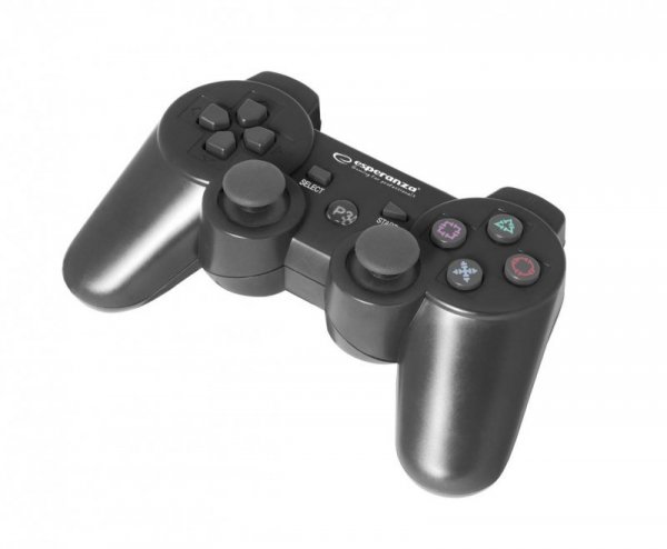 Gamepad bezprzewodowy Bluetooth PS3 Esperanza "Marine" czarny - OTW OPAK