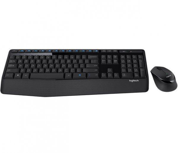 Zestaw bezprzewodowy klawiatura + mysz Logitech Wireless Combo MK345 czarny - USZ OPAK