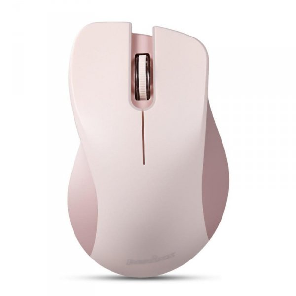 Mysz bezprzewodowa Perixx PERIMICE-621 optyczna 1600dpi 2.4 GHz, różowa, silent, cicha, bezklikowa - OTW OPAK