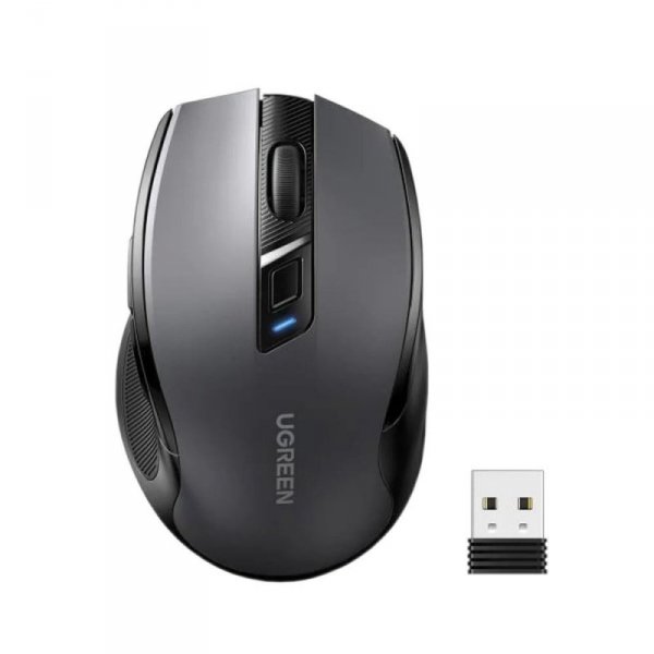 Mysz bezprzewodowa UGREEN MU006 15064 optyczna 2,4GHz czarna - OTW OPAK