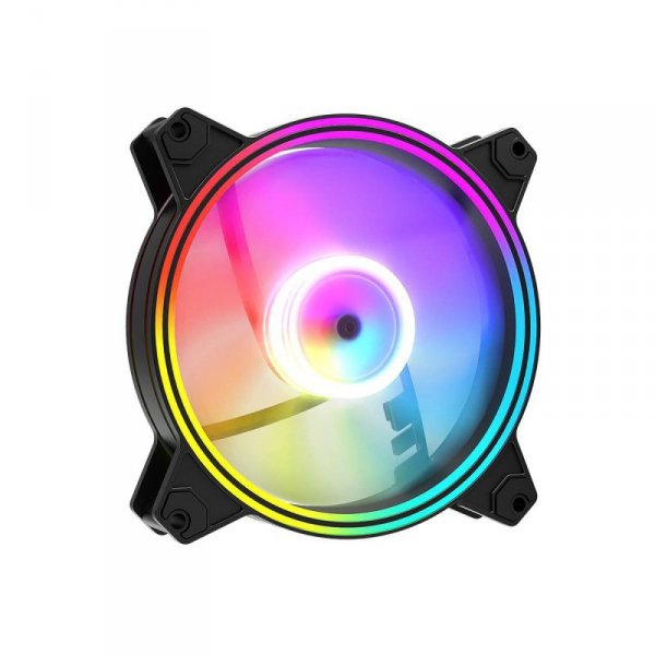 Wentylator Modecom Volcano APEX 120 ARGB REVERSE FAN czarny