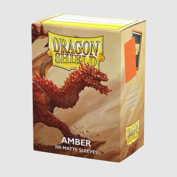 Koszulki Dragon Shield Standard size - Amber (100 Sleeves)