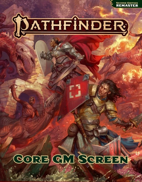 Pathfinder Core GM Screen (second edition Remaster)