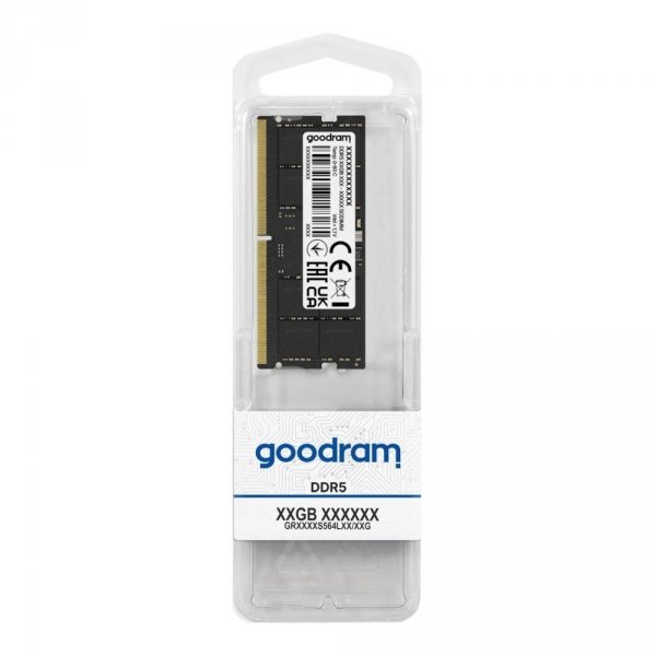 Pamięć SODIMM DDR5 GOODRAM 16GB (1x16GB) 5600MHz CL46 1,1V