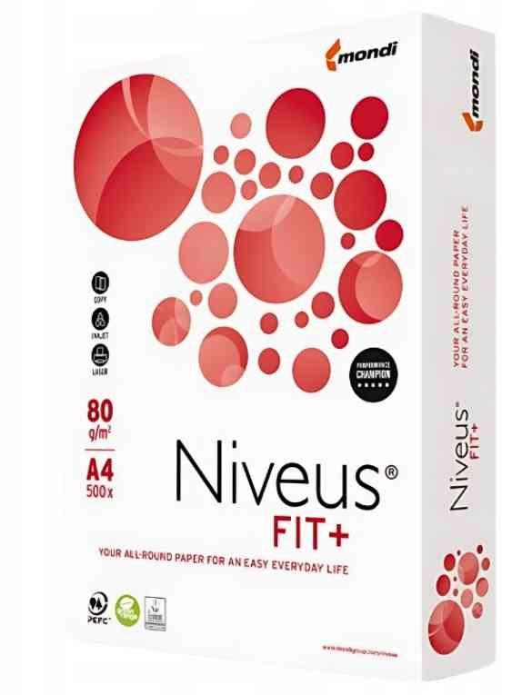 Papier biurowy Mondi Niveus FIT+ A4 80g 500 arkuszy