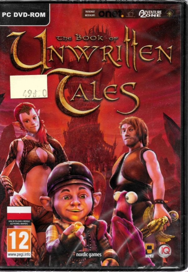 BOOK OF UNWRITTEN TALES PC DVD