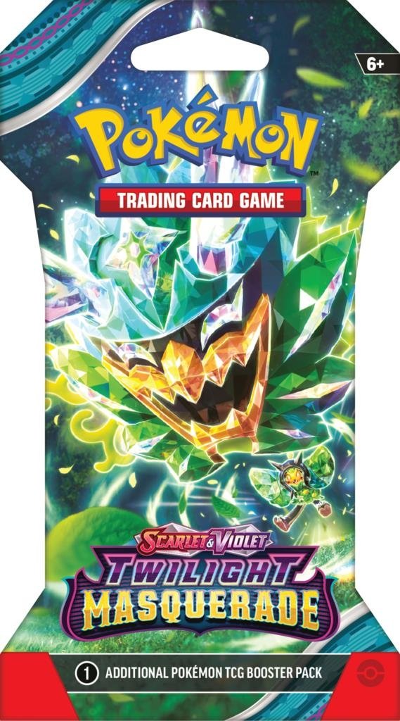 Pokémon TCG: Scarlet &amp; Violet - Twilight Masquerade - Sleeved Booster