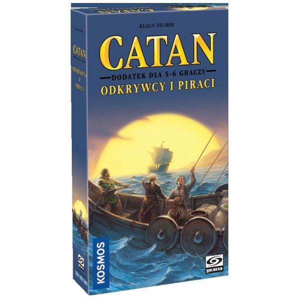 Catan: Gra planszowa – Odkrywcy i Piraci  Dodatek dla 5-6 graczy