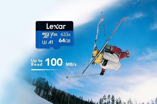 Karta micro SDHC SDXC 64GB Lexar 633x U3 A1 odczyt do 100 MB/s