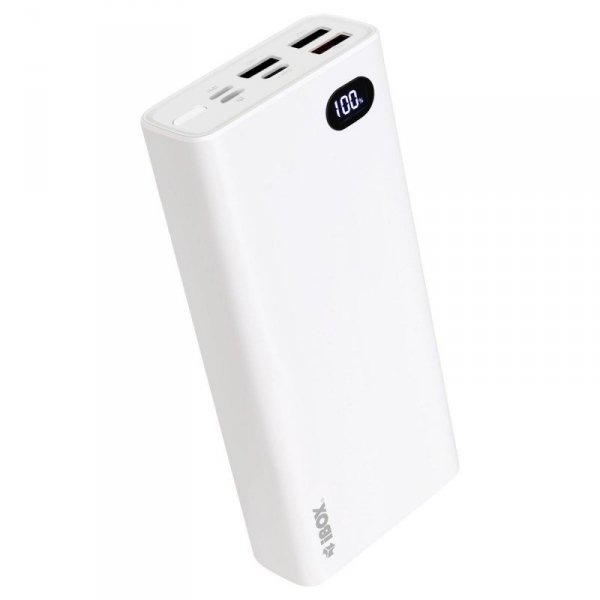 Powerbank iBOX PB20 20000mAh Power Delivery USB-C, USB-A, microUSB, Lightning