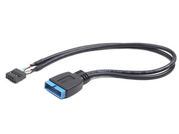 Gembird przedłużacz USB PIN HEADER USB 3.0 19pin -|} USB 2.0 9pin, 30cm
