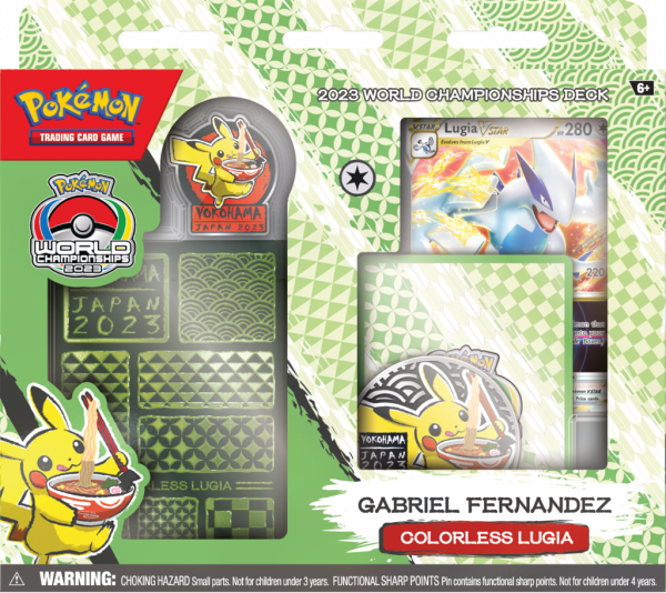 Pokémon TCG: World Championships Deck 2024 - Gabriel Fernandez - Colorless Lugia