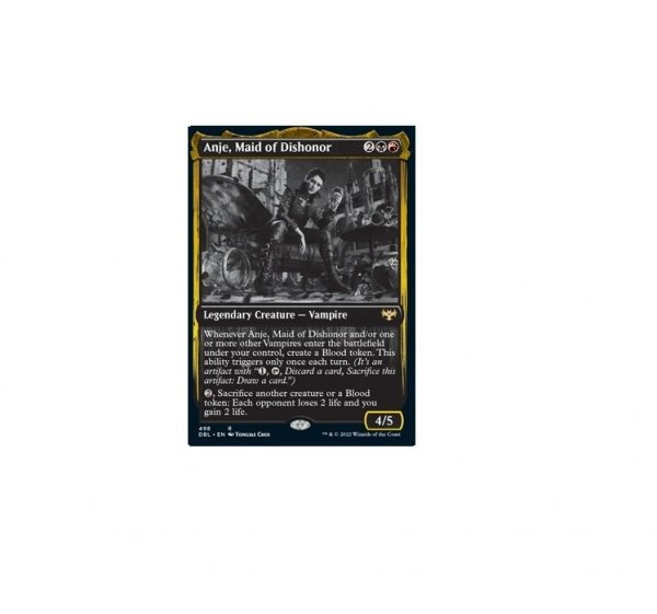 Anje, Maid of Dishonor