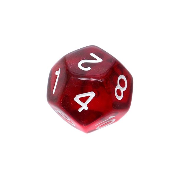 7 kości.Kamienie Księżycowe.Bordo.REBEL