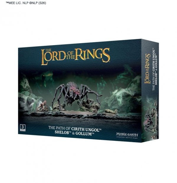 The Path of Cirith Ungol: Shelob &amp; Gollum