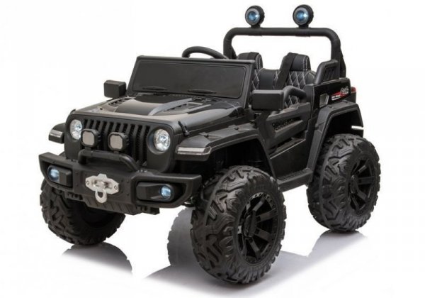 JEEP 4x4 12V10Ah Auto na akumulator HC8988 Czarny Lakierowany