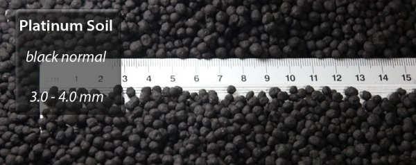 Platinum Soil Black Normal podłoże dla roślin lub krewetek 8L