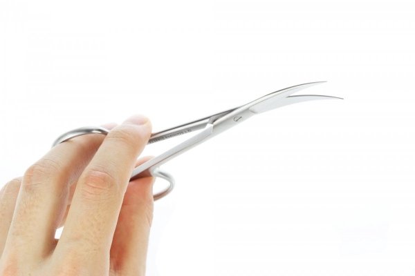 Nożyczki Akwarystyczne Zagięte 11 Cm Do Mchów Precyzyjne