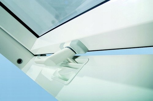 OKNO DACHOWE OPTILIGHT ŁAZIENKOWE PVC 66x98 TLP U4 3 SZYBOWE + KOŁNIERZ