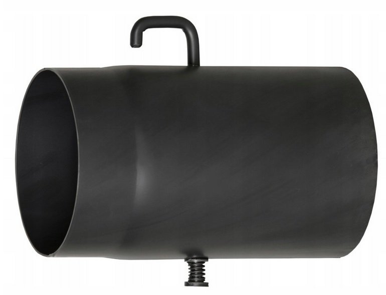 SZYBER SPALINOWY czarny fi 180/250mm 25cm BERTRAMS