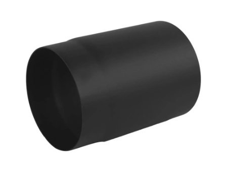 Rura czarna żaroodporna spalinowa fi 160 - 25 cm