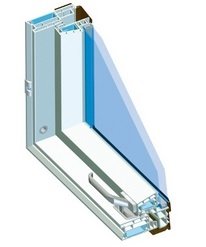 ZESTAW KRONMAT grupa FAKRO okno dachowe łazienkowe PVC 55x78 TLP U4 3 SZYBOWE + kołnierz