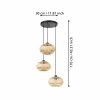 EGLO AMSFIELD 43864 LAMPA WISZĄCA DREWNIANA WIKLINOWA EKO VINTAGE 