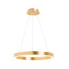 ZUMALINE PL200910-400-GD CARLO LAMPA WISZĄCA ZŁOTA KOŁO RING OBRĘCZ 40CM