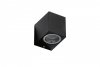 AZZARDO RIMINI SQUARE IP54 AZ4267 LAMPA ŚCIENNA ZEWNĘTRZNA CZARNA
