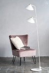 LAMPA PODŁOGOWA STOJĄCA INDUSTRIALNA BIAŁA METALOWA LOFT ARGON GABIAN 4997