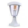 MILAGRO Lampa ogrodowa stojąca FOX WHITE 1xE27 Mała