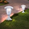 MILAGRO Lampa ogrodowa stojąca FOX WHITE 1xE27 Mała