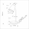 Lampka Biurkowa Chico 4,5W 4000K Czarny