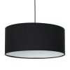 Lampa wisząca CASINO BLACK/CHROME 1xE27