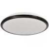 MILAGRO Plafon TERMA BLACK 28W LED IP44 Ø360 mm