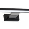 MILAGRO Kinkiet SHINE BLACK/CHROME 13,8W LED