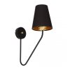 MILAGRO Kinkiet VICTORIA BLACK 1xE27