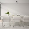 MILAGRO MLP6602 SANTIAGO CLEAR LAMPA SUFITOWA CZARNA KLOSZ PRZEŹROCZYSTY