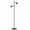 MILAGRO Lampa podłogowa JOKER BLACK/GOLD 1xGU10