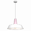 MILAGRO Lampa wisząca ENZO WHITE/PINK 1xE27