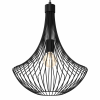 MILAGRO Lampa wisząca CESTA BLACK 1xE27